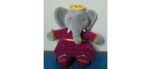 Peluche Céleste (l'amoureuse de Babar !) - 39 cm