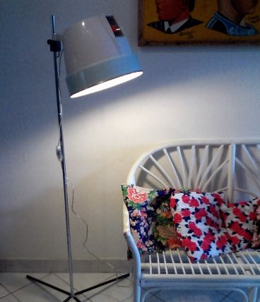 Lampe vintage Casque de coiffeur 70's