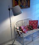 Lampe vintage Casque de coiffeur 70's