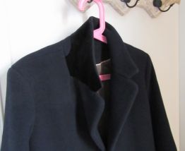 MANTEAU  bleu nuit