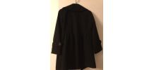 Manteau noir coupe patineuse - taille 1. 