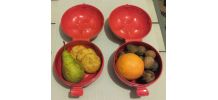 Lot de deux boîtes "goûter" vintage - Tupperware