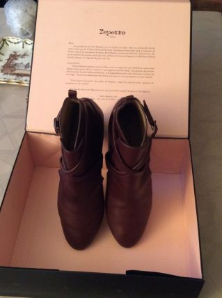 Boots pour femme marron (pointure 40)"Repetto 