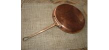 Cuivre ancien poele crêpe 