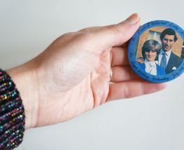 Badge collector Prince Charles et Lady Diana