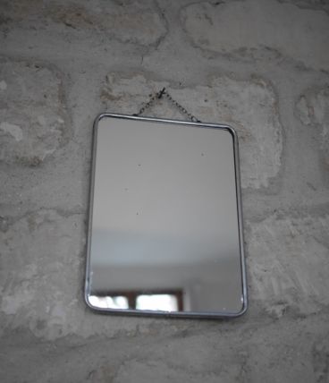 Miroir de barbier rétro