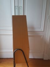 Secrétaire en bois et pieds tubulaires style Hitier