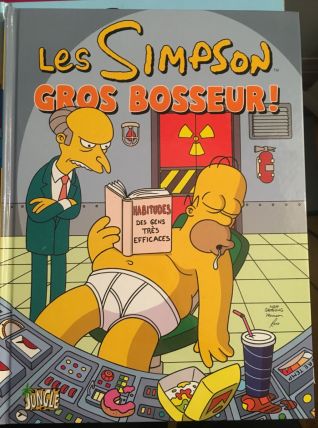 Lot de 5 BD "Les Simpsons" (6,7,8,9,10)
