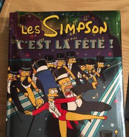 Lot de 4 BD simpson hors série spécial Noël