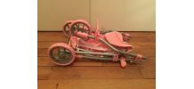 Poussette corolle câlinou 3 roues