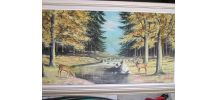 huile sur toile paysage