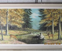 huile sur toile paysage
