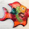 Superbe Poisson décor mur VALLAURIS