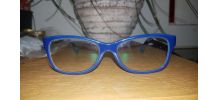 Monture de vue CHANEL bleue