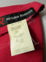 Robe babydoll en laine rose fuchsia vintage 90's
