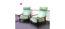 Fauteuils design scandinave 1960