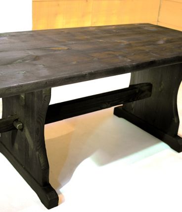 Table basse en pin massif