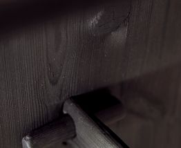 Table basse en pin massif