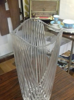 Vase en cristal -'70
