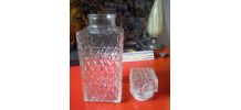 Carafes à whisky en verre  - Vintage 