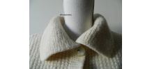 Gros gilet irlandais 100% Laine vintage 70's