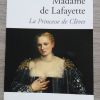 Livre "La Princesse de Clèves" de Madame de Lafayette