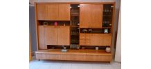 important buffet living enfilade, design scandinave vintage fin 1960/deb 1970
