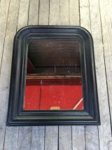 Miroir Louis Philippe 19e siècle patine noire