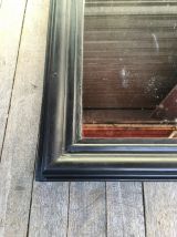 Miroir Louis Philippe 19e siècle patine noire