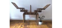 Jolie travailleuse en bois - vintage