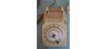 Téléphone blanc SOCOTEL S63  vintage retro