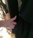 Robe noire vintage
