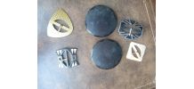 Lot de boucles de ceinture annees 40-50