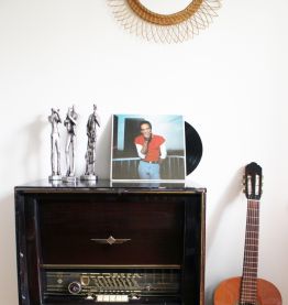 Meuble radio vintage Telefunken Orchestra années 50 