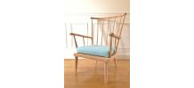 Fauteuil Baumann éventail années 60'