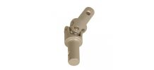 Genouillères x 2 Cardans Alu : Rond mâle ø 10 mm / Rond mâle ø 10 mm - Neuf