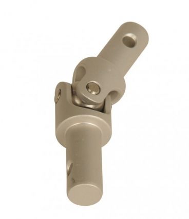 Genouillères x 2 Cardans Alu : Rond mâle ø 10 mm / Rond mâle ø 10 mm - Neuf
