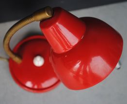 Petite lampe bureau métal année 70
