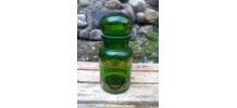 Pots d'apothicaire en verre - vintage