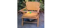 Chaise vintage / petit pot enfant
