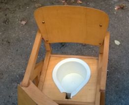 Chaise vintage / petit pot enfant