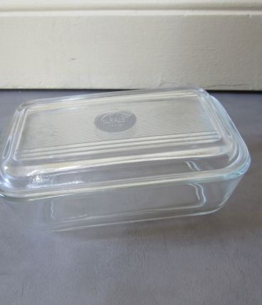 Beurrier Duralex en verre