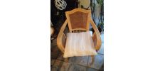 Paire de fauteuil en rotin 
