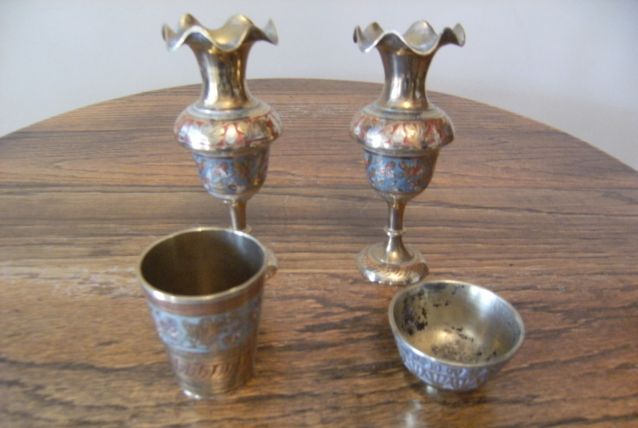 lot objet cuivre 