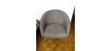 Fauteuil Picerno gris de made.com