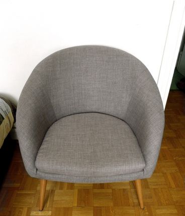 Fauteuil Picerno gris de made.com