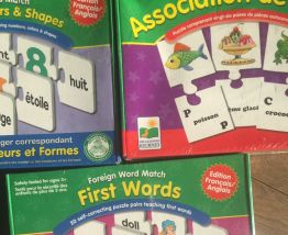 Jeux bilingues anglais