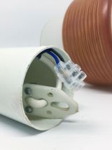 Suspension en verre 70s