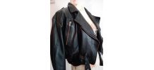 Perfecto vintage cuir véritable