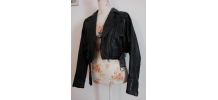 Perfecto vintage cuir véritable
